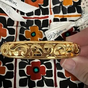 Brighton Gold scroll bangle